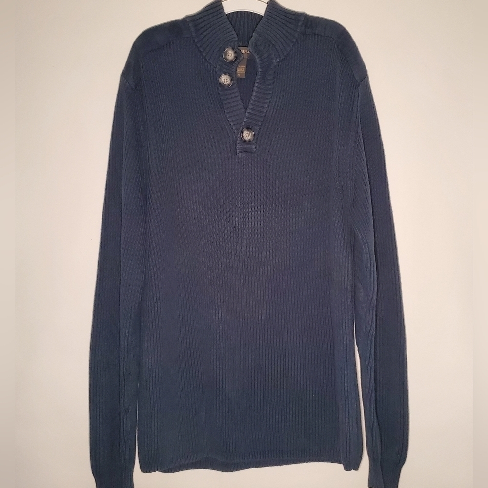 Navy Blue Sweater- Womens- BANANA REPUBLIC- Size XL